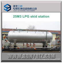 25 Cubic Meters LPG Dispenser Filler Skid Station